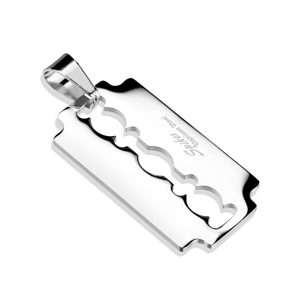 "Spikes" Blade 316L Stainless Steel Pendant